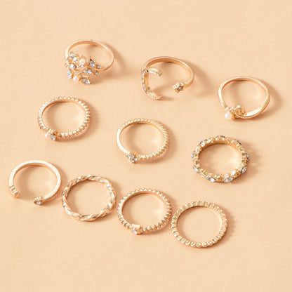 10 Pcs Treasure Rings