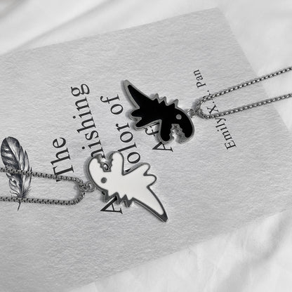 Cute Cartoon Dinosaur Long Necklace