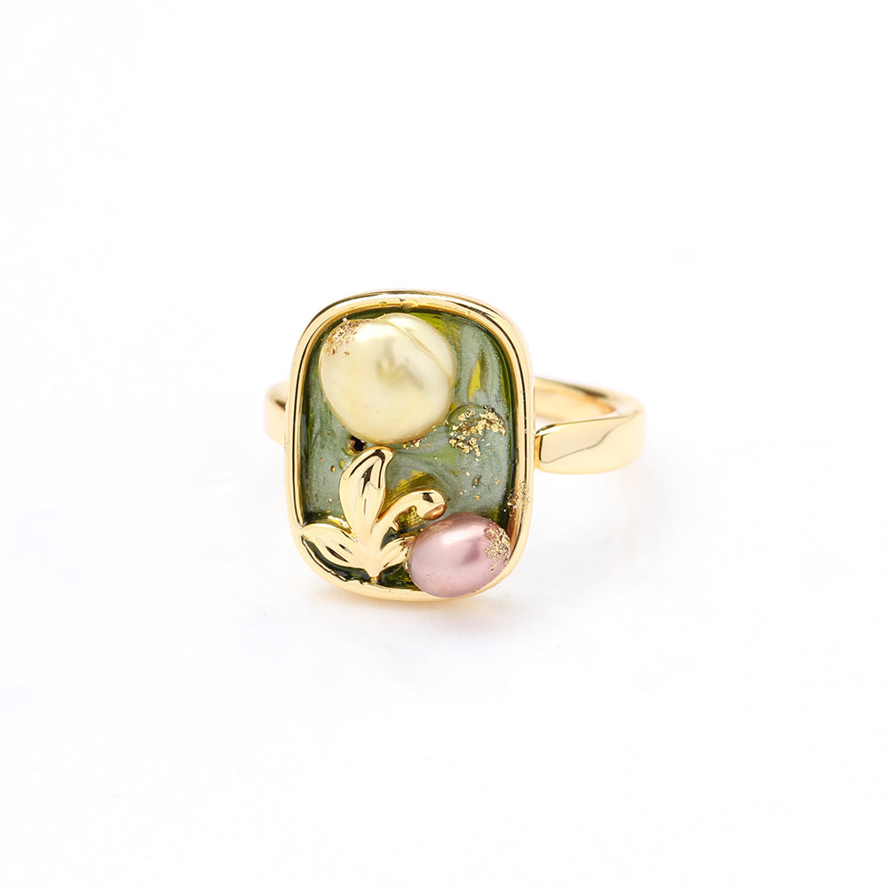 Vintage Floral Ring