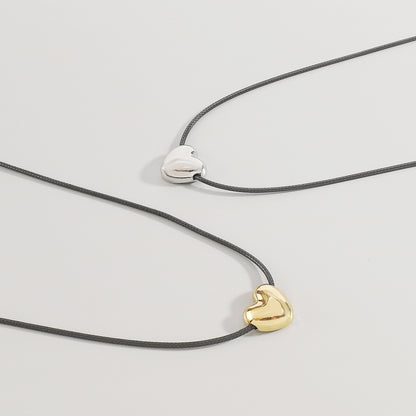 Love's Embrace Drawstring Necklace